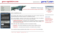 Desktop Screenshot of gene-regulation.com